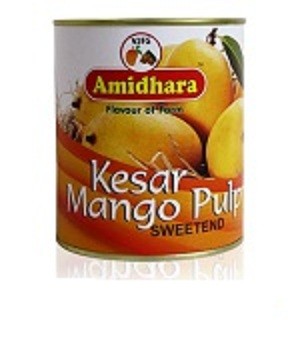 Amidhara - Kesar Mango Pulp/ Mango Fruchtfleisch/Mark - 850gr.